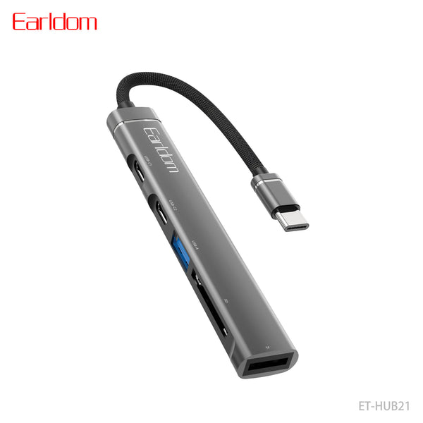 Earldom 5-in-1 USB-C Hub
