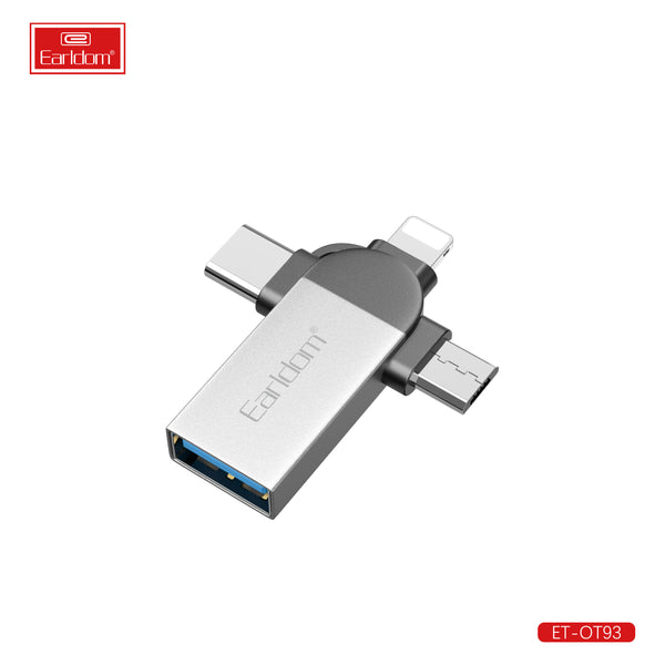 Earldom 3-in-1 OTG Adapter