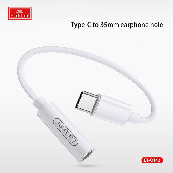 Earldom Type-C to 3.5mm Headphone Jack Adapter
