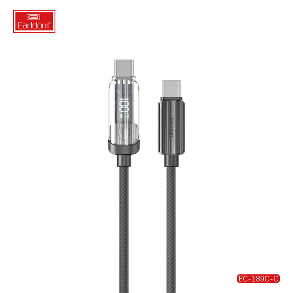 Transparent USB-C Cable